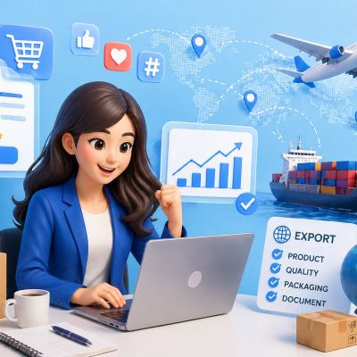ekspor produk UMKM dengan strategi digital yang tepat