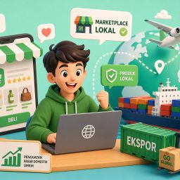 marketplace lokal untuk penguatan pasar domestik UMKM Indonesia