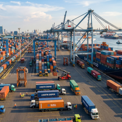 Exporthub - Lonjakan Biaya Logistik Jadi Sorotan, Ini Upaya Pemerintah