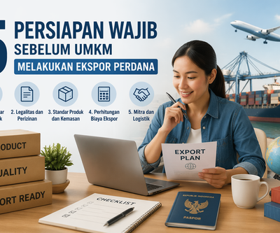 5 Persiapan Wajib Sebelum UMKM Melakukan Ekspor Perdana